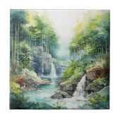 Forest Waterfall タイル (正面)