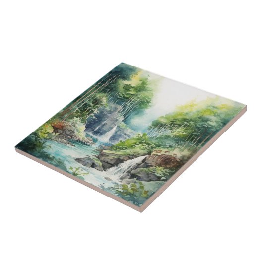 Forest Waterfall タイル (側面)