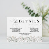 Forest Wildflowers Enclosure Card エンクロージャーカード (スタンド正面)