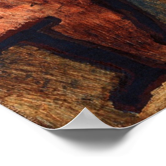  Forest Witch, Paul Klee  ポスター (角)