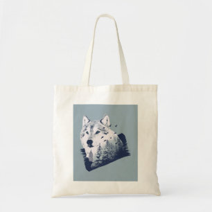 Forest Wolf トートバッグ