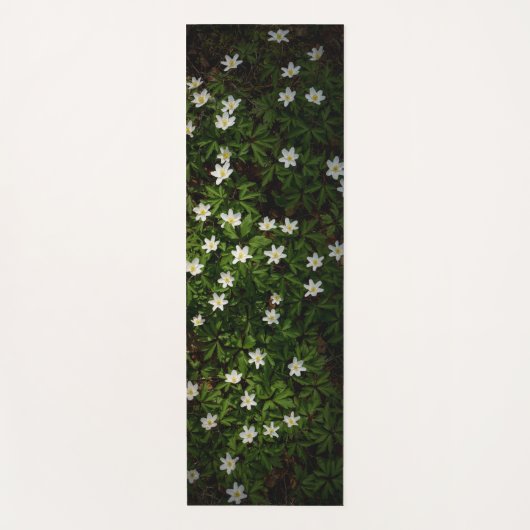 Forest Wood Anemone ヨガマット (正面)