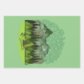 Forest, Wood, Nature ラッピングペーパーシート (正面2)
