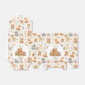 Forest Woodland Animals Wild One 1st Birthday フェイバーボックス (折り畳みなし)