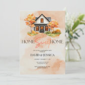 Forest Woodland Housewarming Party  招待状 (スタンド正面)