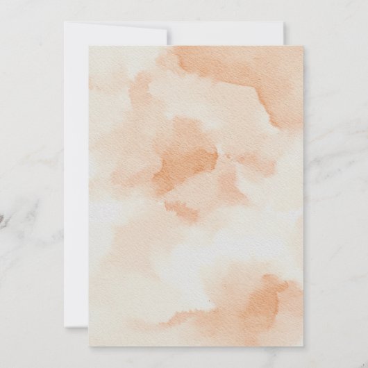 Forest Woodland Housewarming Party  招待状 (裏面)