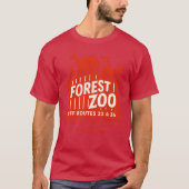Forest Zoo - Gallitzin, PA Tシャツ (正面)