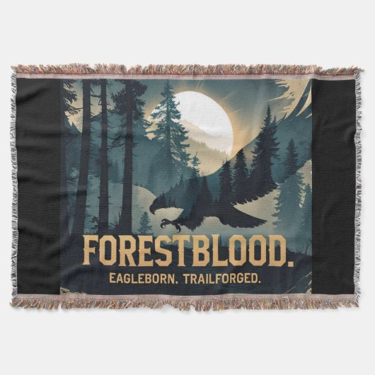 Forestblood – Espíritu Salvaje Nacido del Bosque スローブランケット (正面)