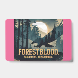 Forestblood – Espíritu Salvaje Nacido del Bosque バッジ