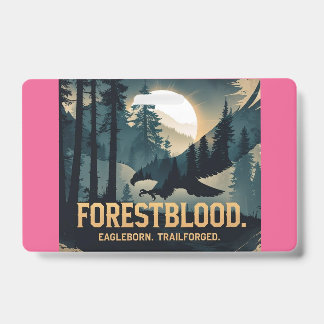 Forestblood – Espíritu Salvaje Nacido del Bosque バッジ