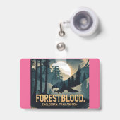 Forestblood – Espíritu Salvaje Nacido del Bosque バッジ (正面（伸縮クリップ）)