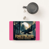 Forestblood – Espíritu Salvaje Nacido del Bosque バッジ (正面リトラクタブル付き)