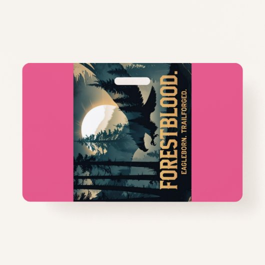 Forestblood – Espíritu Salvaje Nacido del Bosque バッジ (裏面)