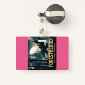 Forestblood – Espíritu Salvaje Nacido del Bosque バッジ (裏面リトラクタブル付き)