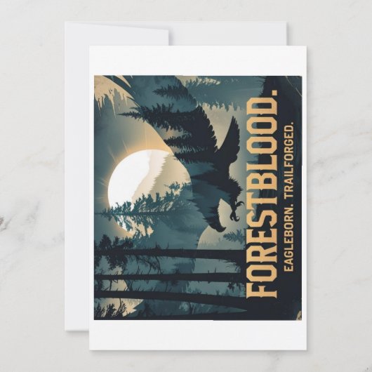 Forestblood – Espíritu Salvaje Nacido del Bosque 招待状 (裏面)