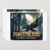 Forestblood – Espíritu Salvaje Nacido del Bosque 招待状 (正面/裏面)