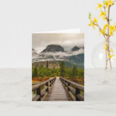 Forested Trail カード (黄色い花)