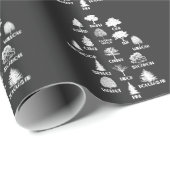 Forester Outdoor Wood Lover Tree Education(屋外用木の愛好 ラッピングペーパー (ロールコーナー)