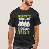 Forestry Introverted Forester Tシャツ (正面)