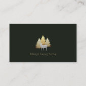 Forestry Service Business Card 名刺 (正面)