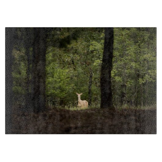 Forests | A White Tailed Deer in the Woods カッティングボード (正面)
