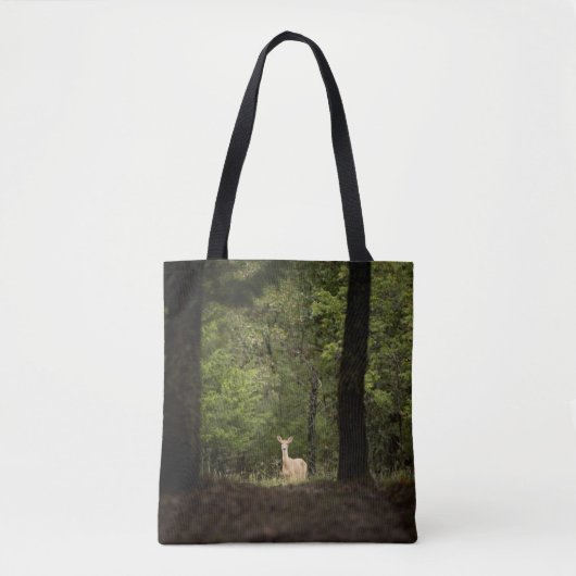Forests | A White Tailed Deer in the Woods トートバッグ (正面)