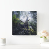 Forests | Anaga Rural Park Canary Islands スクエア壁時計 (ホーム)