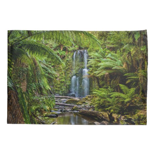 Forests | Beauchamp Falls Australia 枕カバー (裏面)