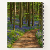 Forests | Bluebell Forest in Belgium ノートブック (裏面)