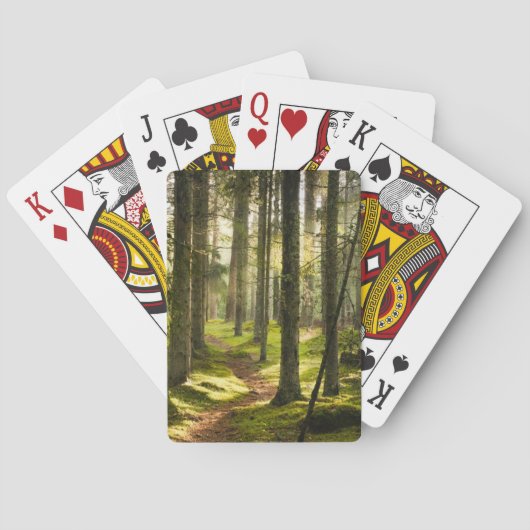 Forests | Boreal Forest Sweden トランプ (裏面)
