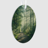 Forests | Forest Path Hamburg Germany オーナメント (正面)