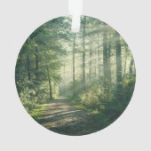 Forests | Forest Path Hamburg Germany オーナメント (裏面)