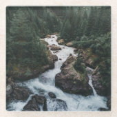 Forests | Grison Graubunden Canton ガラスコースター (正面)