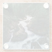Forests | Grison Graubunden Canton ガラスコースター (裏面)