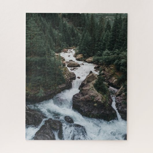 Forests | Grison Graubunden Canton ジグソーパズル (縦)
