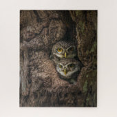 Forests | Two Owls Looking ジグソーパズル (縦)