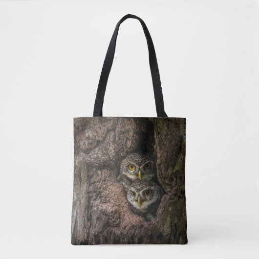 Forests | Two Owls Looking トートバッグ (正面)