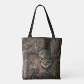 Forests | Two Owls Looking トートバッグ (裏面)