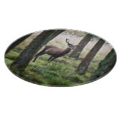 Forests | Woodlands & Red Deer カッティングボード (角)