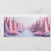 foret de sapins origami rose  (正面)