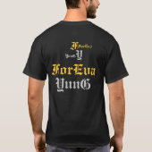 ForEva YunG Tシャツ (裏面)
