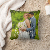 Foreverカスタムウェディングフォト クッション (ブランケット)