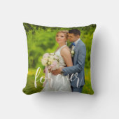 Foreverカスタムウェディングフォト クッション (正面)