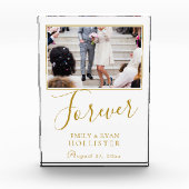 Forever エレガント Golden Script結婚's フォトブロック (正面)