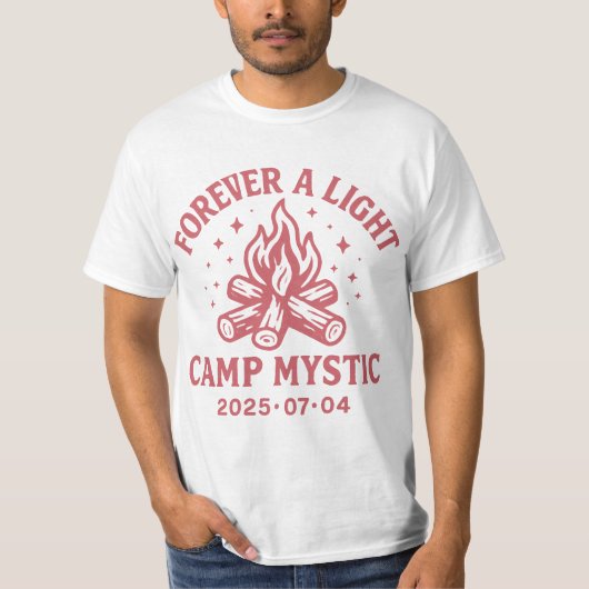 Forever A Light キャンプミスティック 2025 Tシャツ (正面)