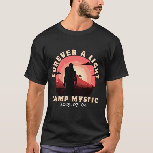 Forever a Light Camp Mystic 2025 Tシャツ (正面)