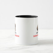 Forever a Shih Tzu Person Accent Coffee Mug マグカップ (中央)