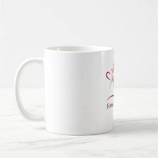 Forever & Always" シンプルカップルマグカップ - エレガント コーヒーマグカップ