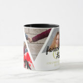 Forever & Always 数々の Photo Collage記念日 マグカップ (中央)