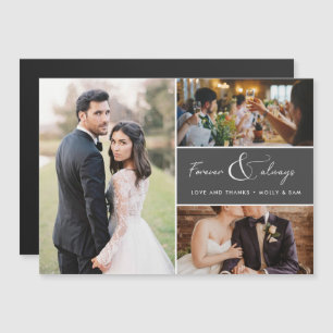 Forever Always 3 Photo's 結婚 Thank You